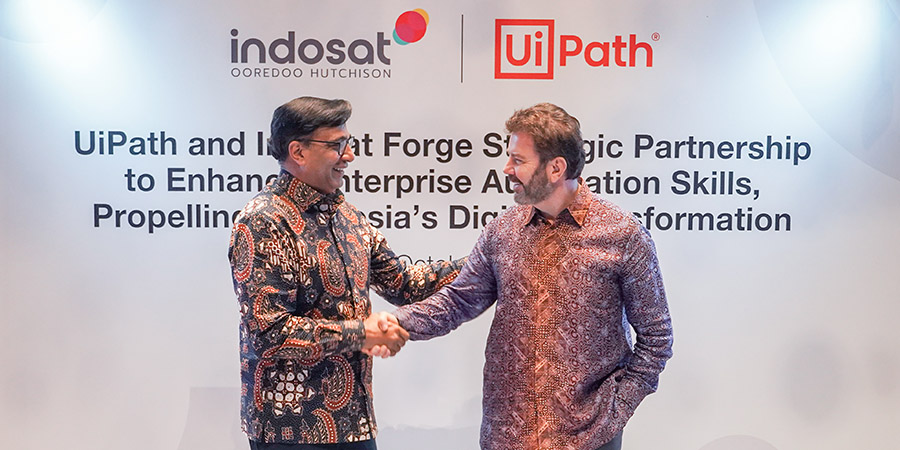 Ui PathIndosat Partnership